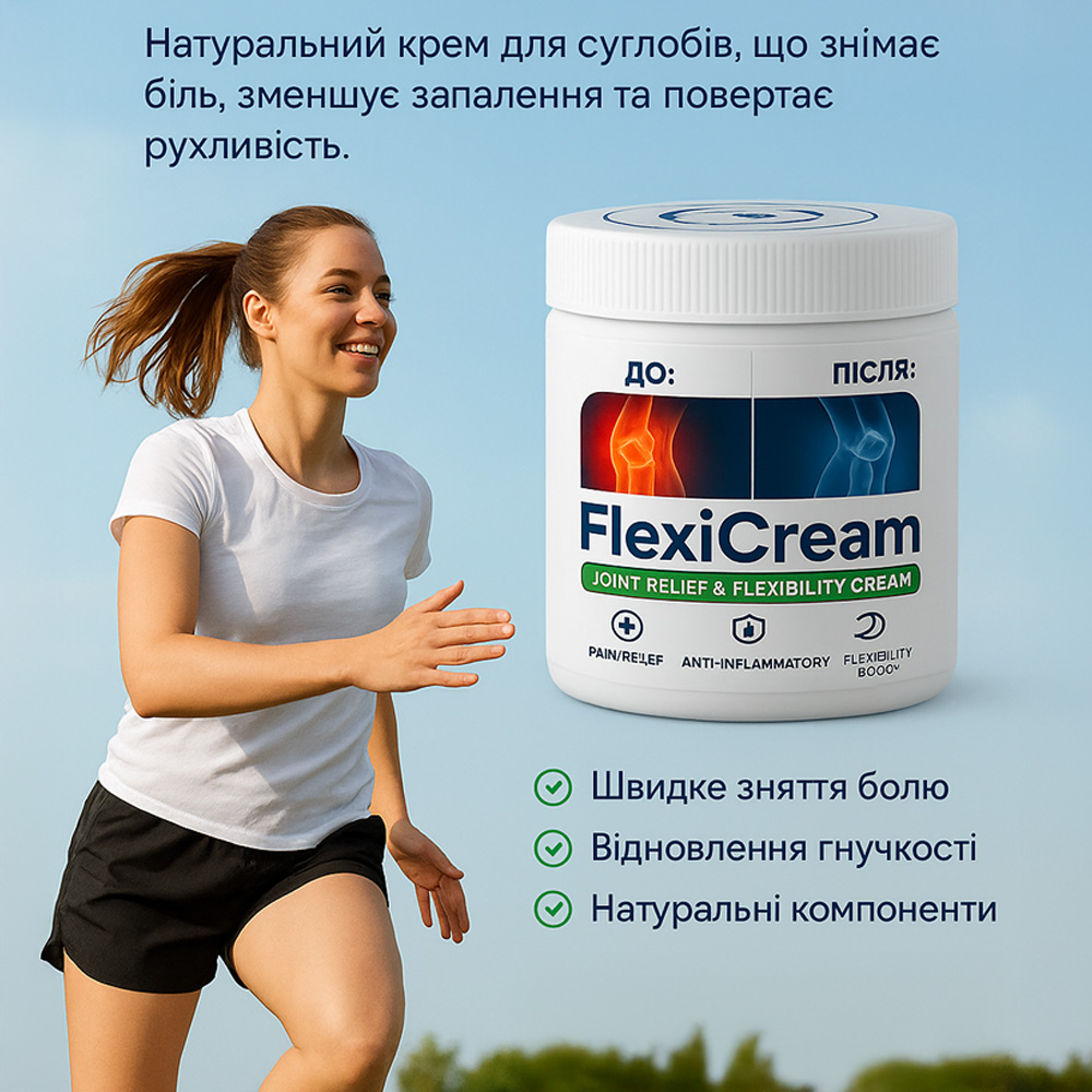 FlexiCream крем для суглобів